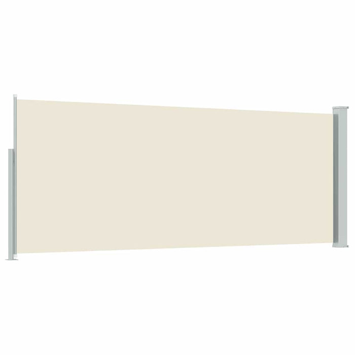 Tenda da Sole Laterale Retrattile 120 x 300 cm Crema 45360