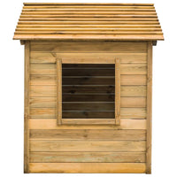 Casetta da Giardino per Bambini 120x120x146 cm in Legno di Pino 44905