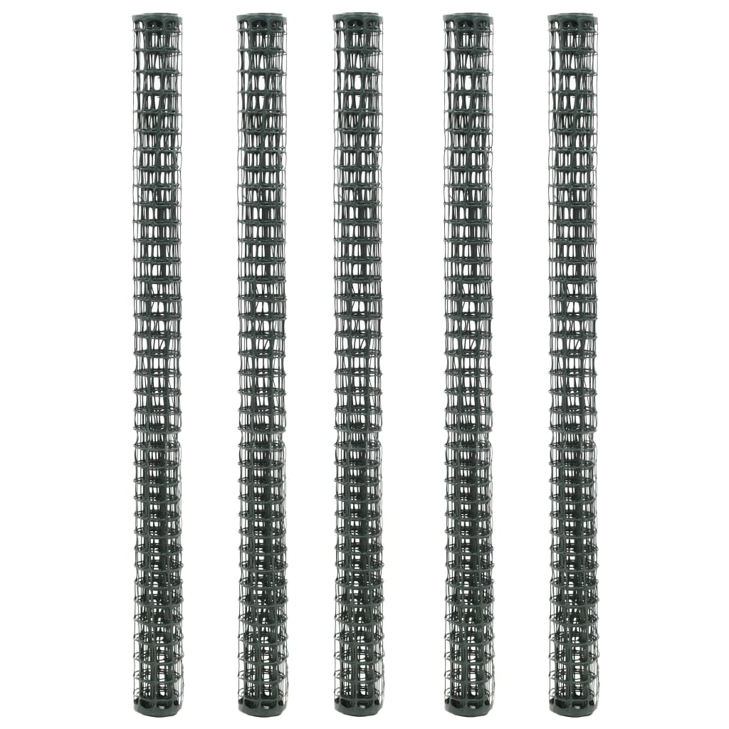 Rete per Recinzione da Giardino in HDPE 1x1,2 m Verde