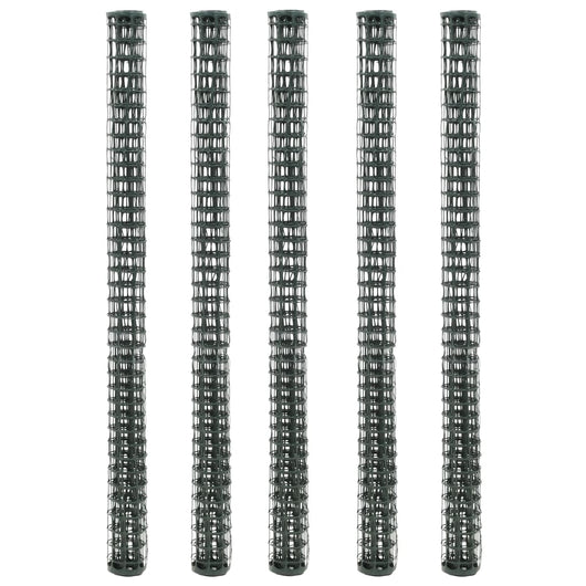 Rete per Recinzione da Giardino in HDPE 1x1,2 m Verde