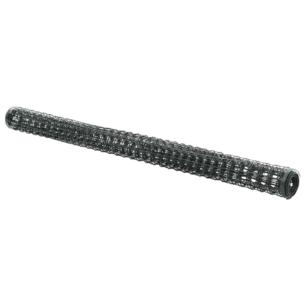 Rete per Recinzione da Giardino in HDPE 1x1,2 m Verde