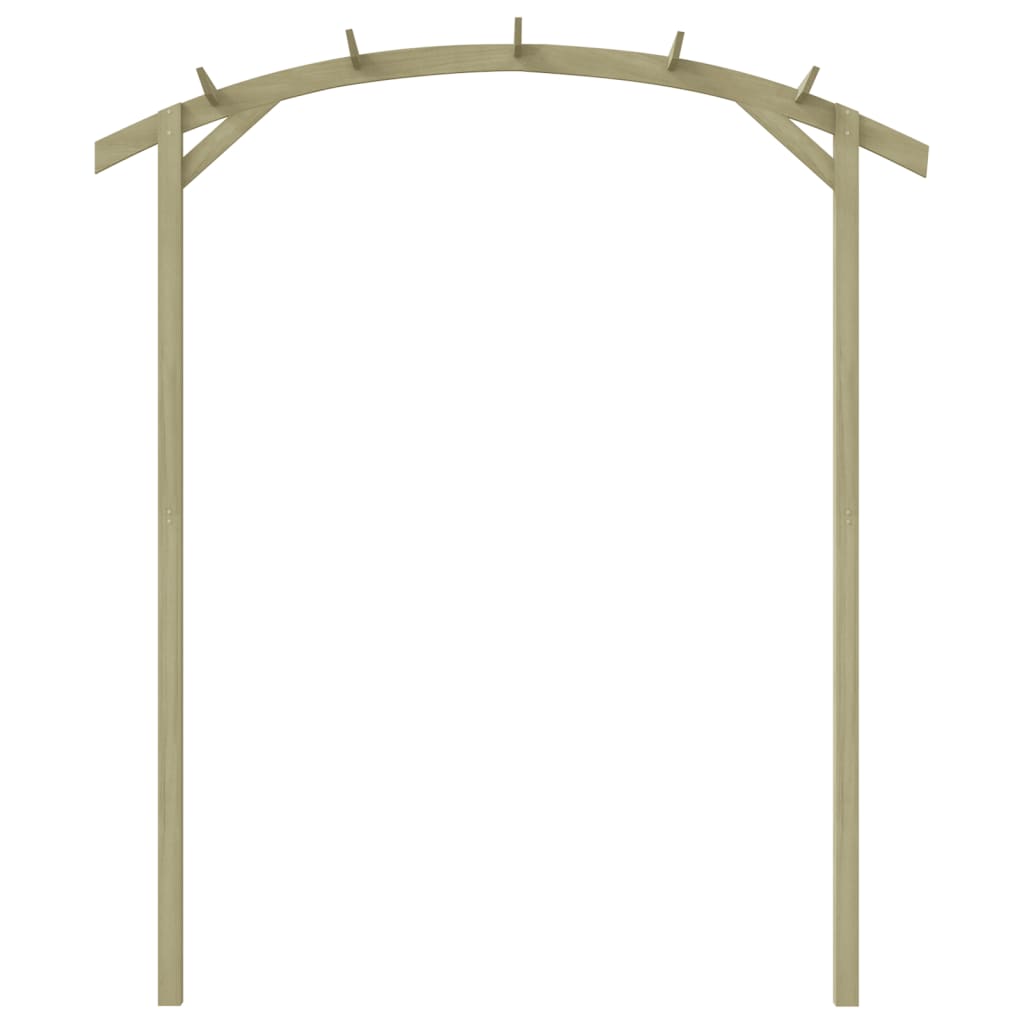 Pergola da Giardino Legno di Pino Impregnato 180x210x40 cm 44925