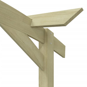 Pergola da Giardino Legno di Pino Impregnato 180x210x40 cm 44925