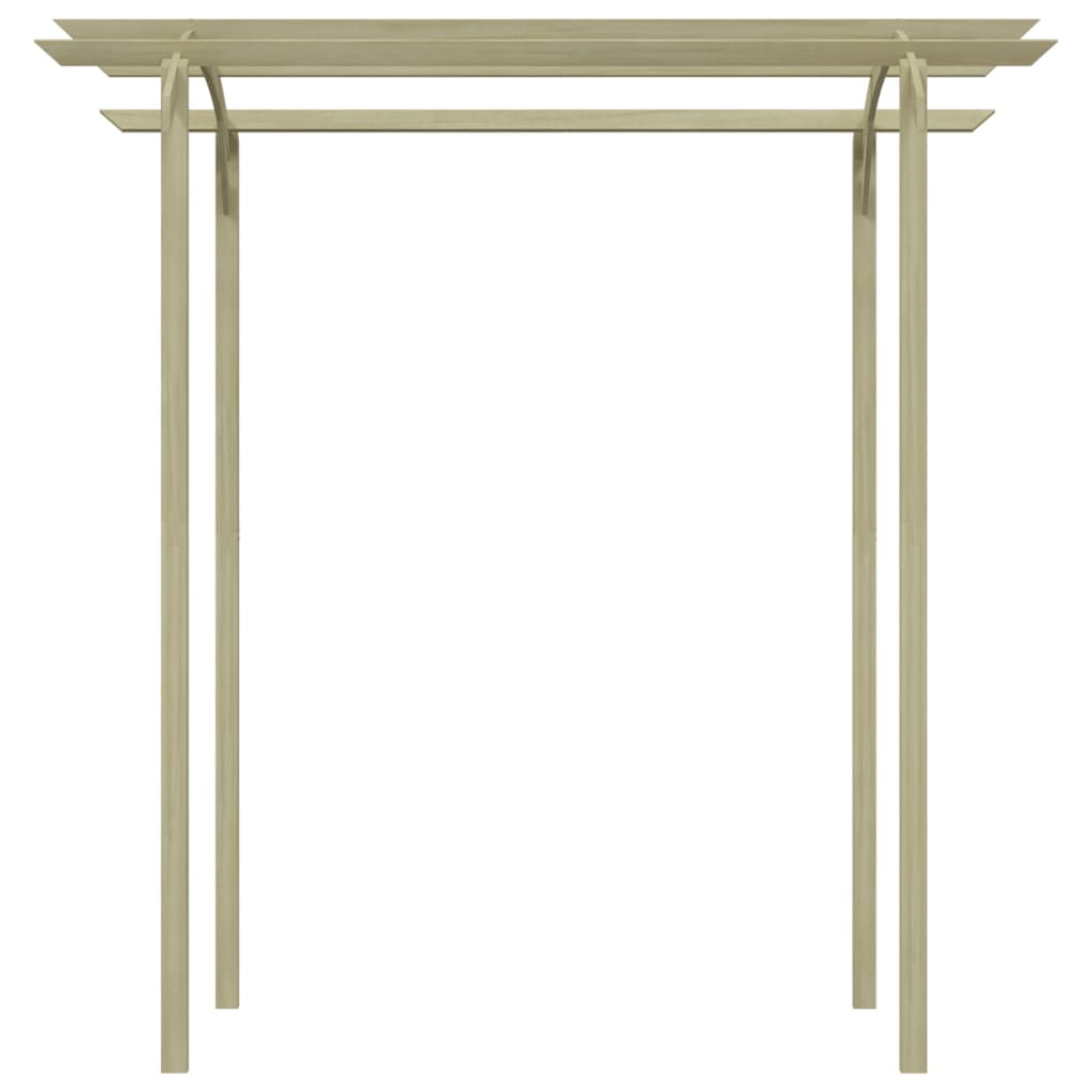 Pergola da Giardino Legno di Pino Impregnato 180x197x210 cm cod mxl 75687