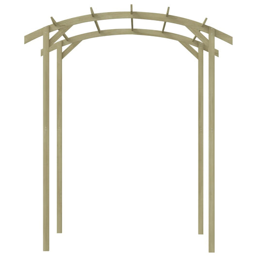 Pergola da Giardino Legno di Pino Impregnato 180x197x210 cm 44926