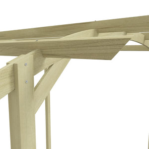 Pergola da Giardino Legno di Pino Impregnato 180x197x210 cm cod mxl 75687