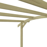 Pergola da Giardino Legno di Pino Impregnato 180x197x210 cm cod mxl 75687