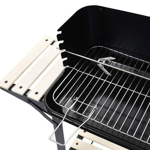 Barbecue Mobile a Carbonella con Ruote cod mxl 24828