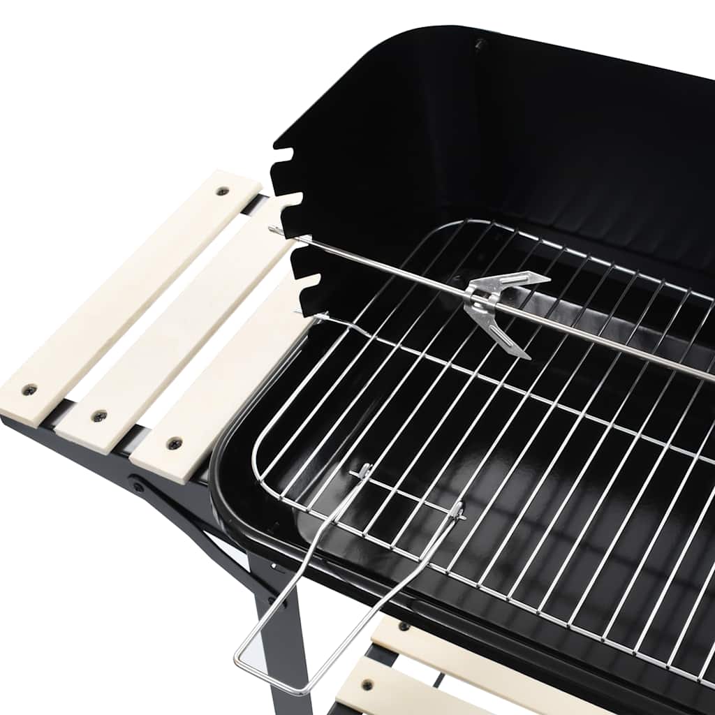 Barbecue Mobile a Carbonella con Ruote 45367