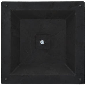 Base per Parasole Quadrata in Poliresina 12 kg Bronzo