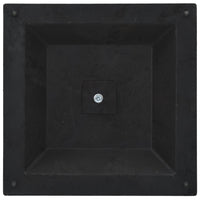 Base per Parasole Quadrata in Poliresina 12 kg Bronzo 45207