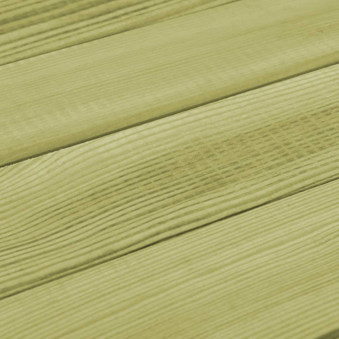 Tavolo da Picnic per Bambini con Panche 90x90x58 cm in Pino 45148