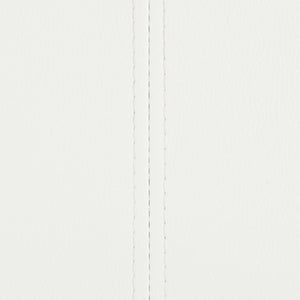 Sedie da Pranzo a Sbalzo 6 pz Bianche in Similpelle 275464