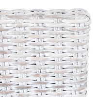 Sedie da Pranzo 6 pz Marrone Chiaro in Rattan Kubu e Mango cod mxl 9319