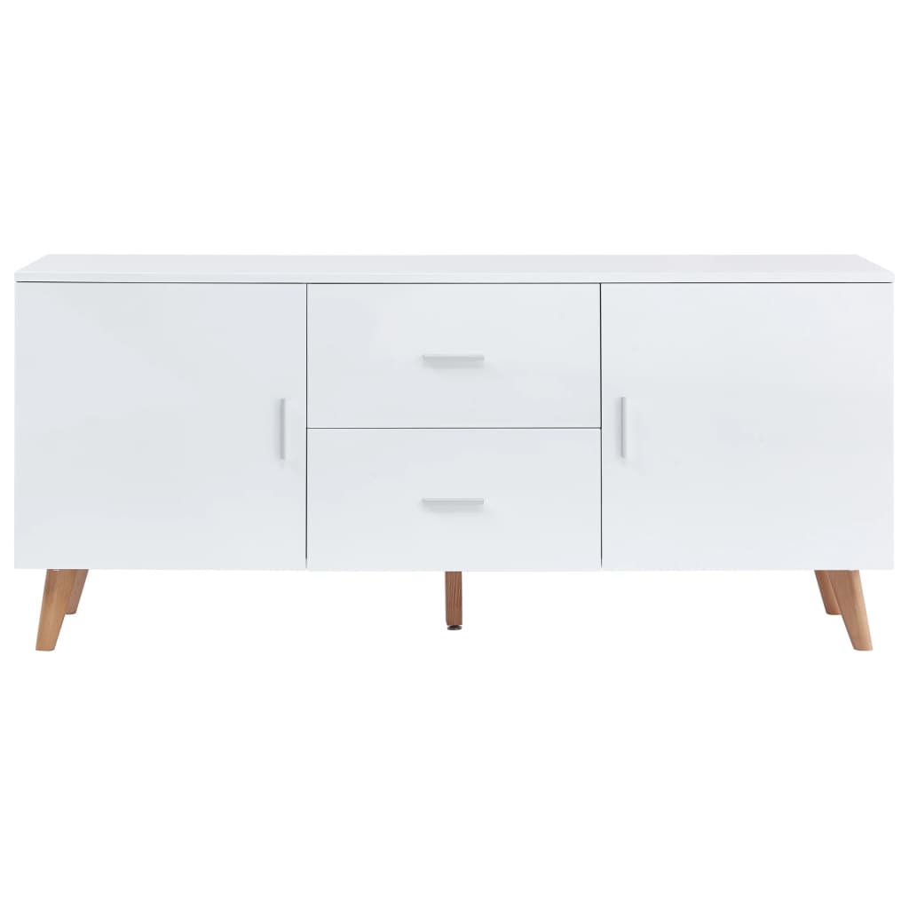 Credenza Bianca 160x40x70 cm in MDF 247305