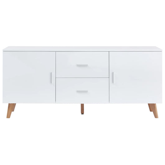 Credenza Bianca 160x40x70 cm in MDF 247305
