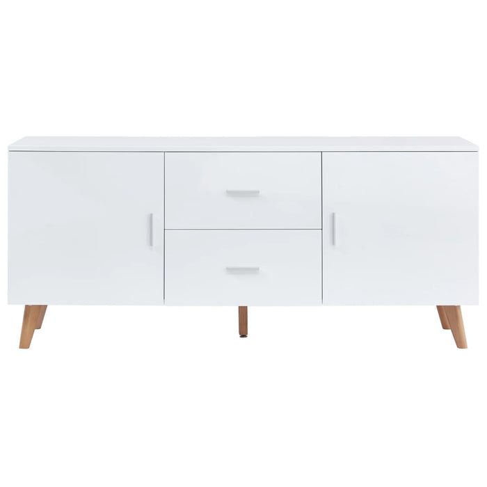 Credenza Bianca 160x40x70 cm in MDF 247305