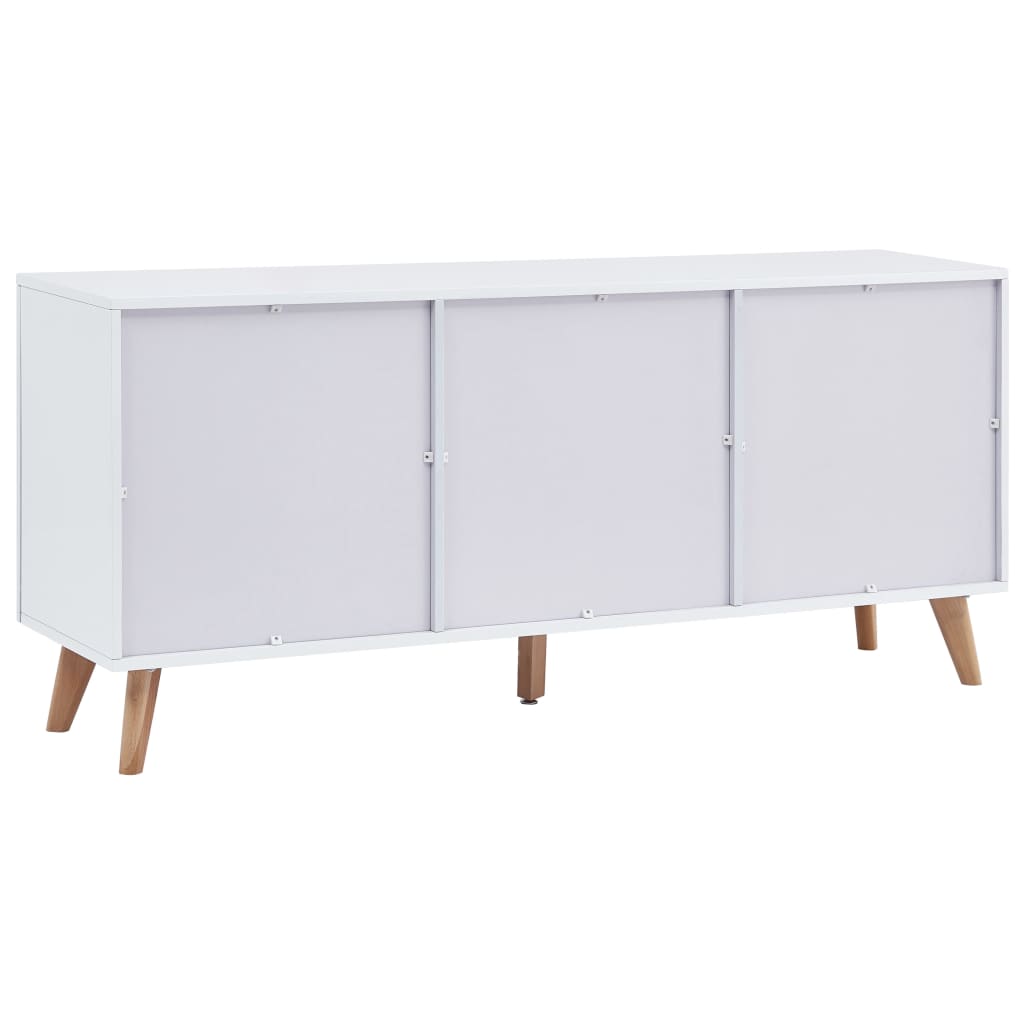 Credenza Bianca 160x40x70 cm in MDF 247305