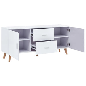 Credenza Bianca 160x40x70 cm in MDF 247305