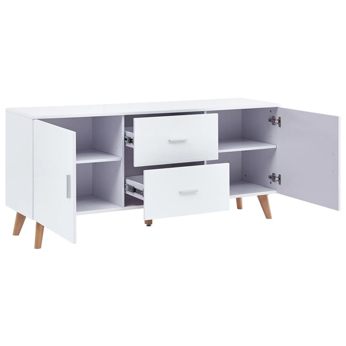 Credenza Bianca 160x40x70 cm in MDF 247305