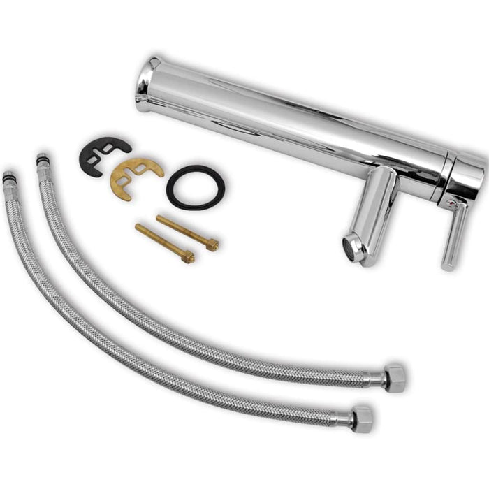 Lavandino da bagno diametro 325 cm con miscelatore tondo in ceramica bianco 02_0002840