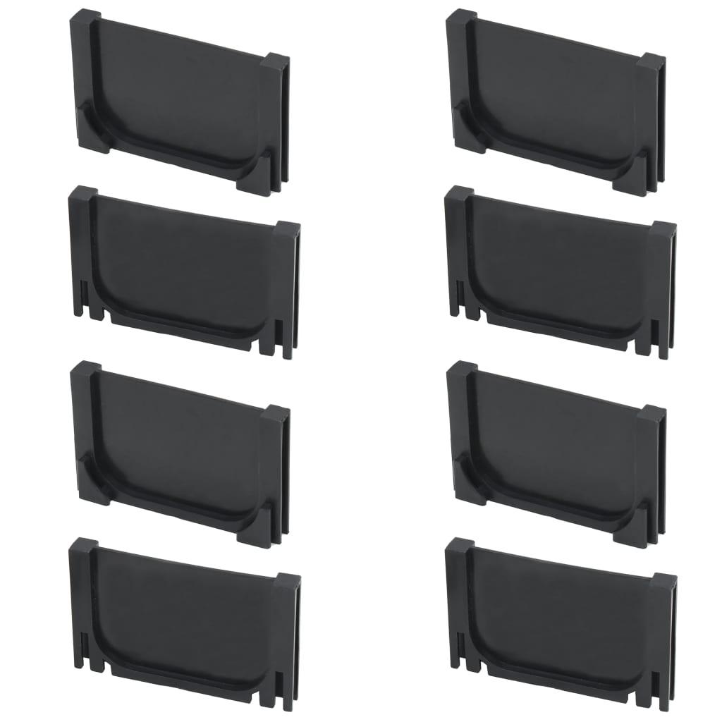 Canale di drenaggio 4 pezzi in plastica 4 m 02_0002995