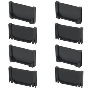 Canale di drenaggio 4 pezzi in plastica 4 m 02_0002995