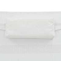 Sdraio sdraio prendisole lettino da giardino terrazza arredo da esterno con cuscino in resina intrecciata nera 02_0012559