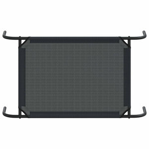 Cuccia per Cani Rialzata Nera S in Textilene cod mxl 42674