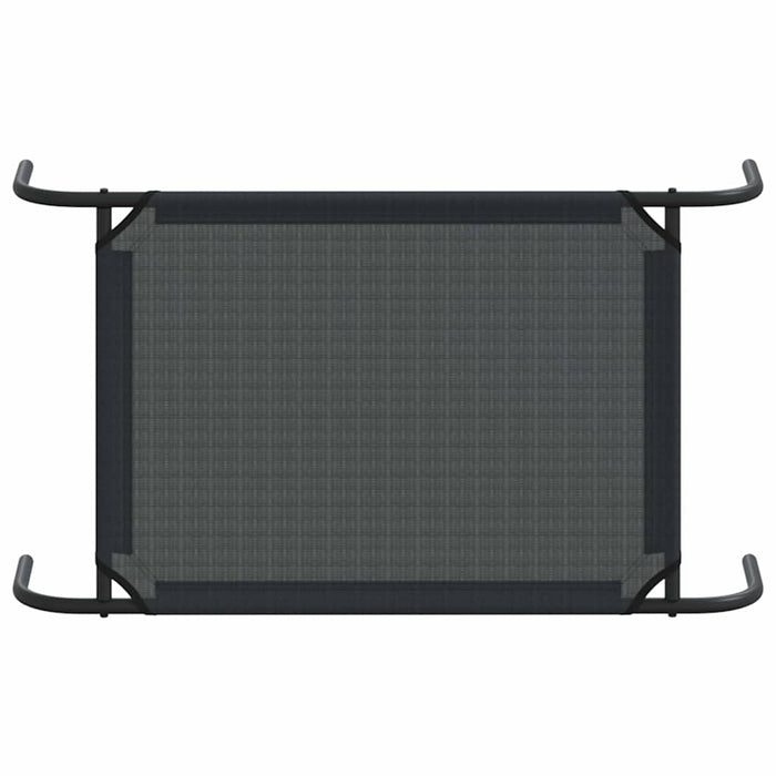 Cuccia per Cani Rialzata Nera S in Textilene cod mxl 42674