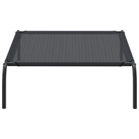 Cuccia per Cani Rialzata Nera L in Textilene cod mxl 47262