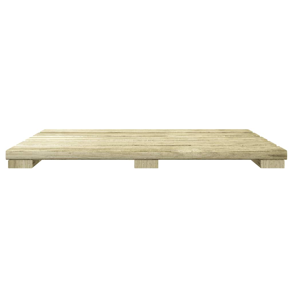 Piastrelle per Esterni 6 pz 50x50 cm in Legno Verde 44946