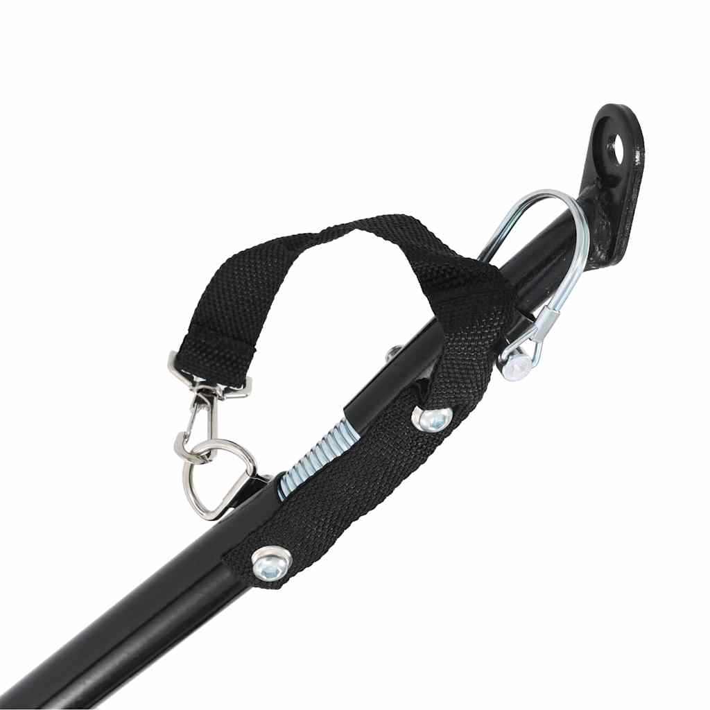 Rimorchio per Animali Domestici e Passeggino 2in1 Grigio e Blu 91763
