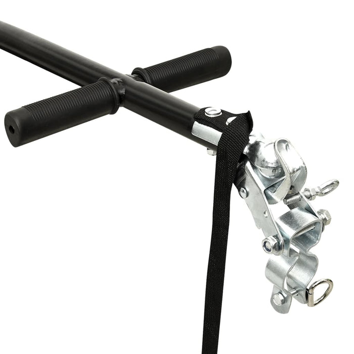 Rimorchio bicicletta/carrello a mano 155 x 60 x 83 cm acciaio nero 02_0004484