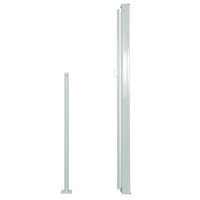 Tenda da Sole Laterale Retrattile 160 x 500 cm Crema cod mxl 66381