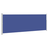 Tenda da Sole Laterale Retrattile 160 x 500 cm Blu 45462