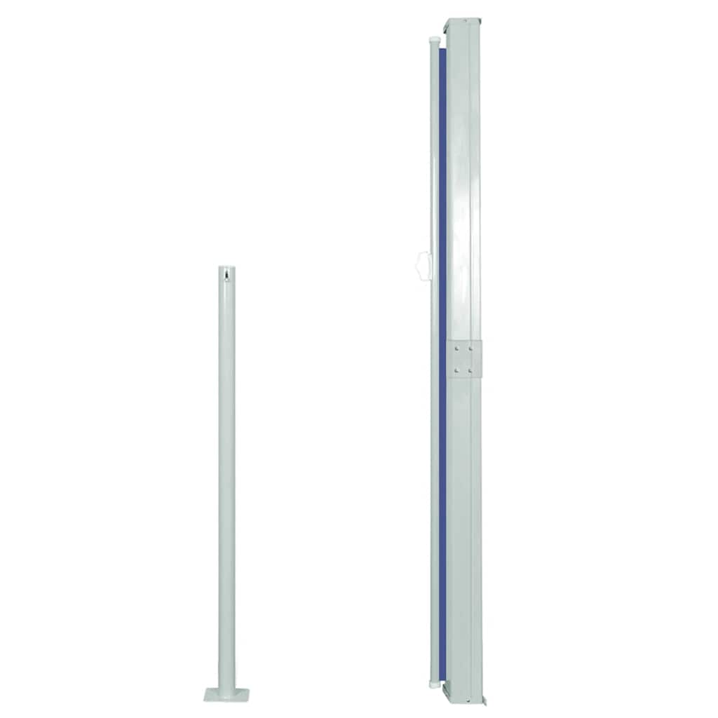 Tenda da Sole Laterale Retrattile 160 x 500 cm Blu 45462