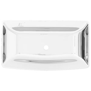 Lavabo bagno 71 x 38 x 13,5 cm ceramica argento 02_0002584