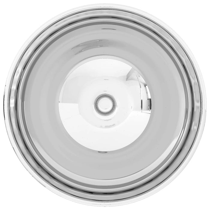 Lavabo lavabo lavabo da appoggio lavabo da montare interno bagno doccia cabina WC casa diametro 32,5 cm ceramica 02_0002588