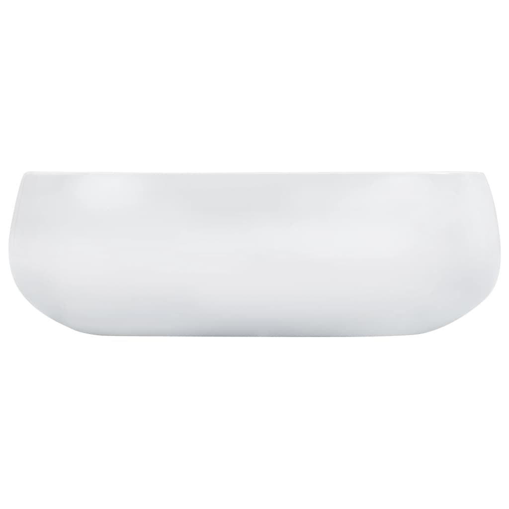 Lavabo lavabo da appoggio per bagno interno doccia wc cabina casa 445 x 395 cm ceramica bianco 02_0002614