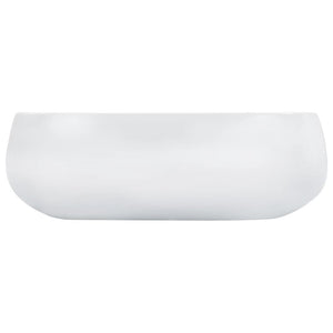 Lavabo lavabo da appoggio per bagno interno doccia wc cabina casa 445 x 395 cm ceramica bianco 02_0002614