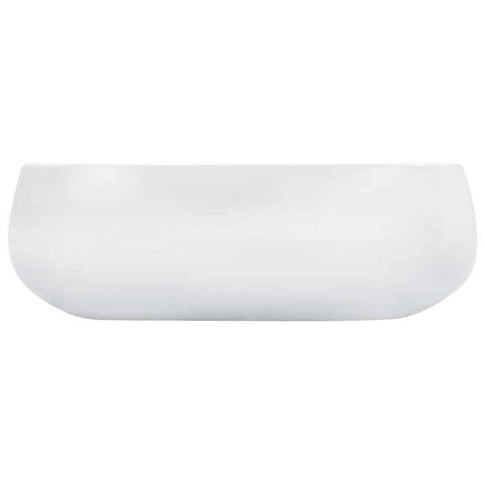 Lavabo lavabo da appoggio per bagno interno doccia wc cabina casa 445 x 395 cm ceramica bianco 02_0002614