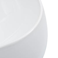 Lavabo lavabo da appoggio per bagno interno doccia wc cabina casa 445 x 395 cm ceramica bianco 02_0002614