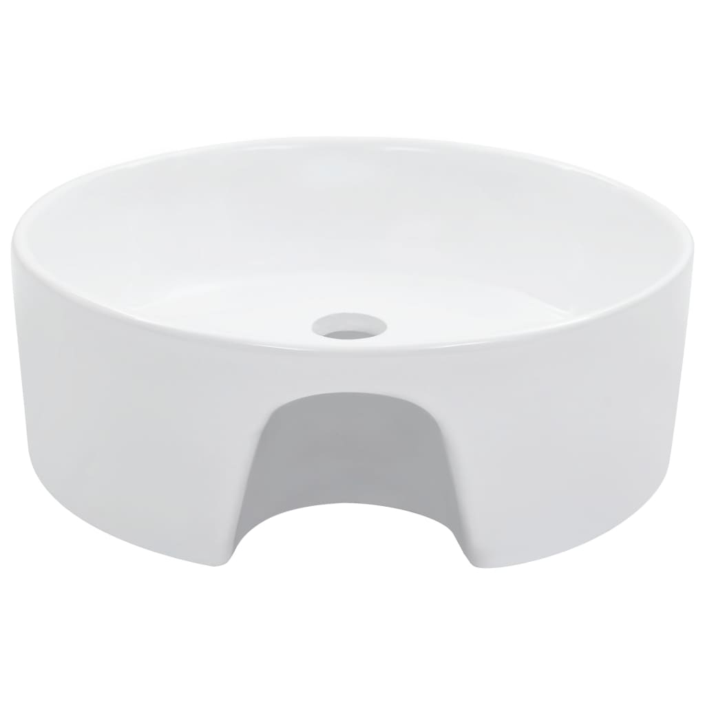 Lavabo bagno diametro 36 cm con troppopieno in ceramica bianca 02_0002620
