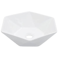 Lavandino 41x36,5x12 cm in Ceramica Bianco cod mxl 40129