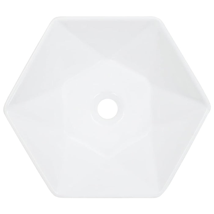 Lavandino 41x36,5x12 cm in Ceramica Bianco cod mxl 40129