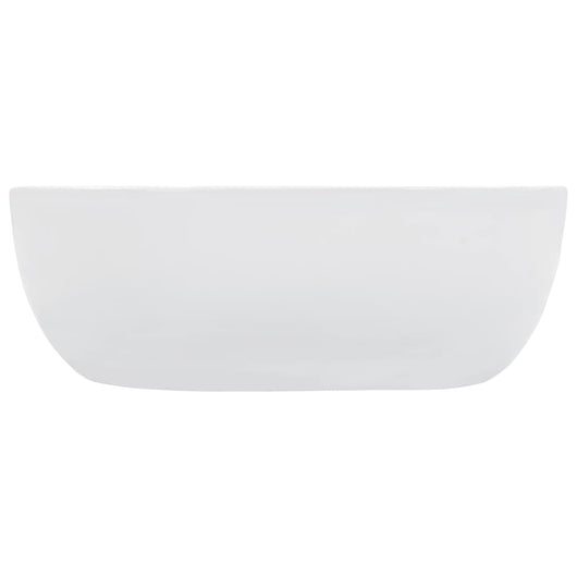 Lavandino-Lavello 42,5x42,5x14,5 cm in Ceramica Bianco