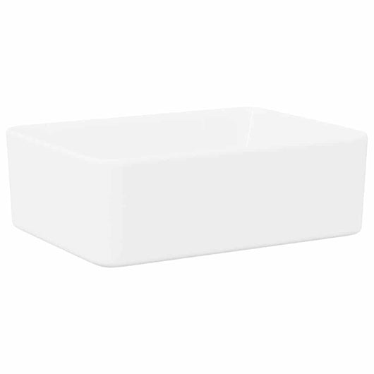 Lavandino-Lavello 40x30x13 cm in Ceramica Bianco