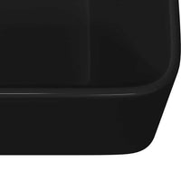 Lavandino 40x30x13 cm in Ceramica Nero 143920