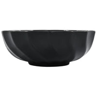 Lavandino 46x17 cm in Ceramica Nero 143922